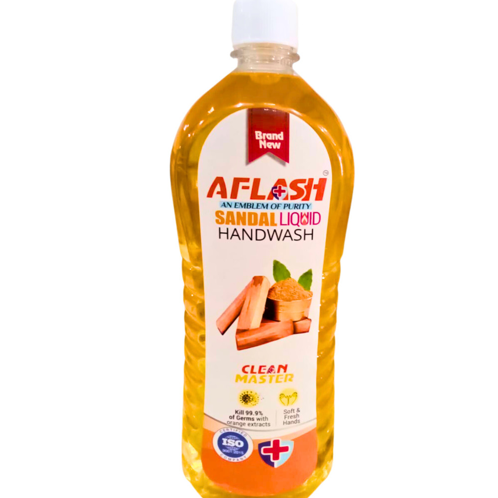 1000Ml Sandal Liquid Handwash - Color: Yellow