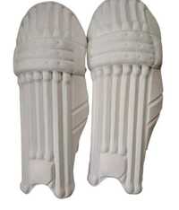 Batting Pads - Polyurethane Material, Custom Printed Design | Lightweight, High-quality Protection For Adults, Perfect For All Cricket Tournaments