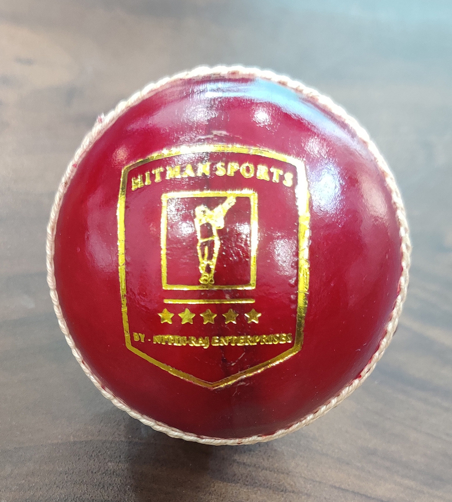 Red Cricket Leather Ball - Age Group: Adults