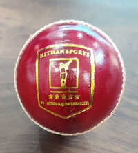 Red Cricket Leather Ball