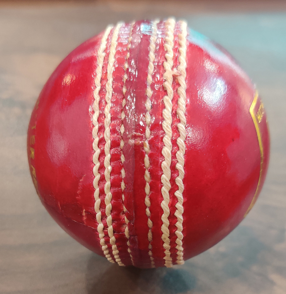 Red Cricket Leather Ball