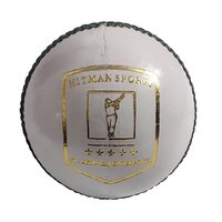 White Cricket Leather Ball - Age Group: Adults