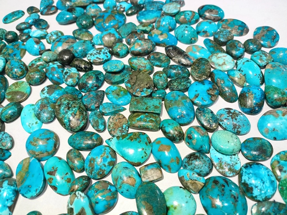 Blue Natural Turquoise Gemstone - Grade: Industrial