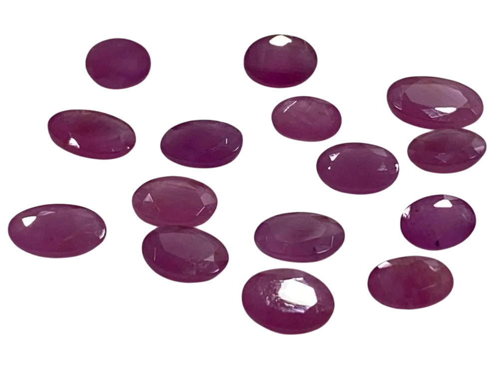 Natural African Ruby Cut Precious Gemstone - Hardness: Rigid