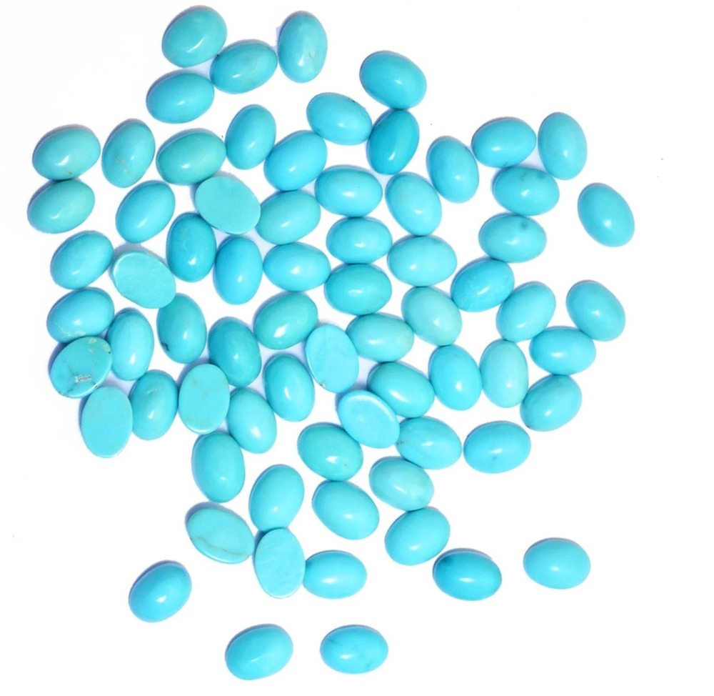 Natural Arizona Turquoise Stone - Hardness: Rigid