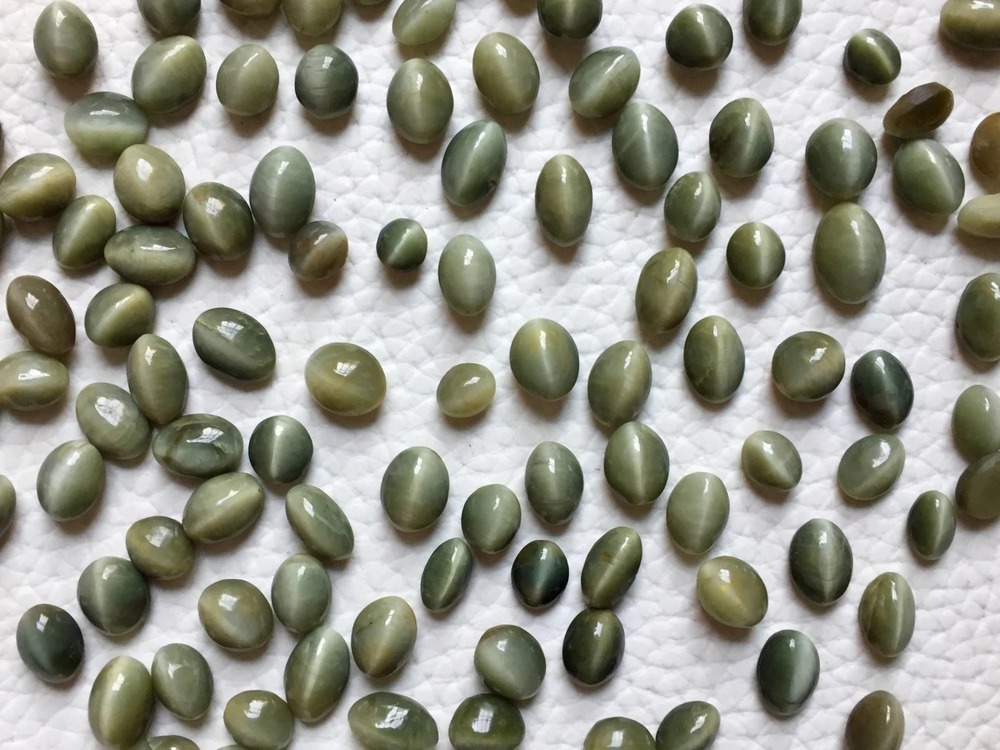 Natural Cats Eye Gemstone - Hardness: Rigid