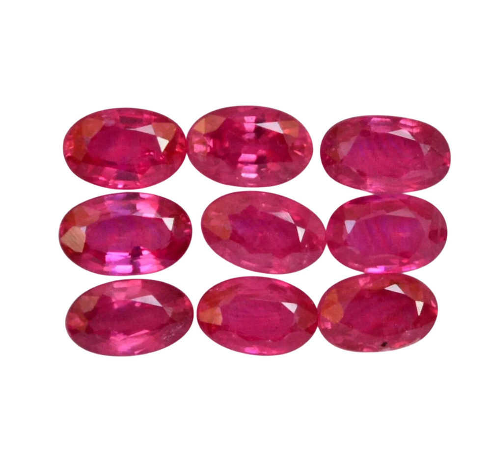 Natural Cut Ruby Gemstone - Hardness: Rigid