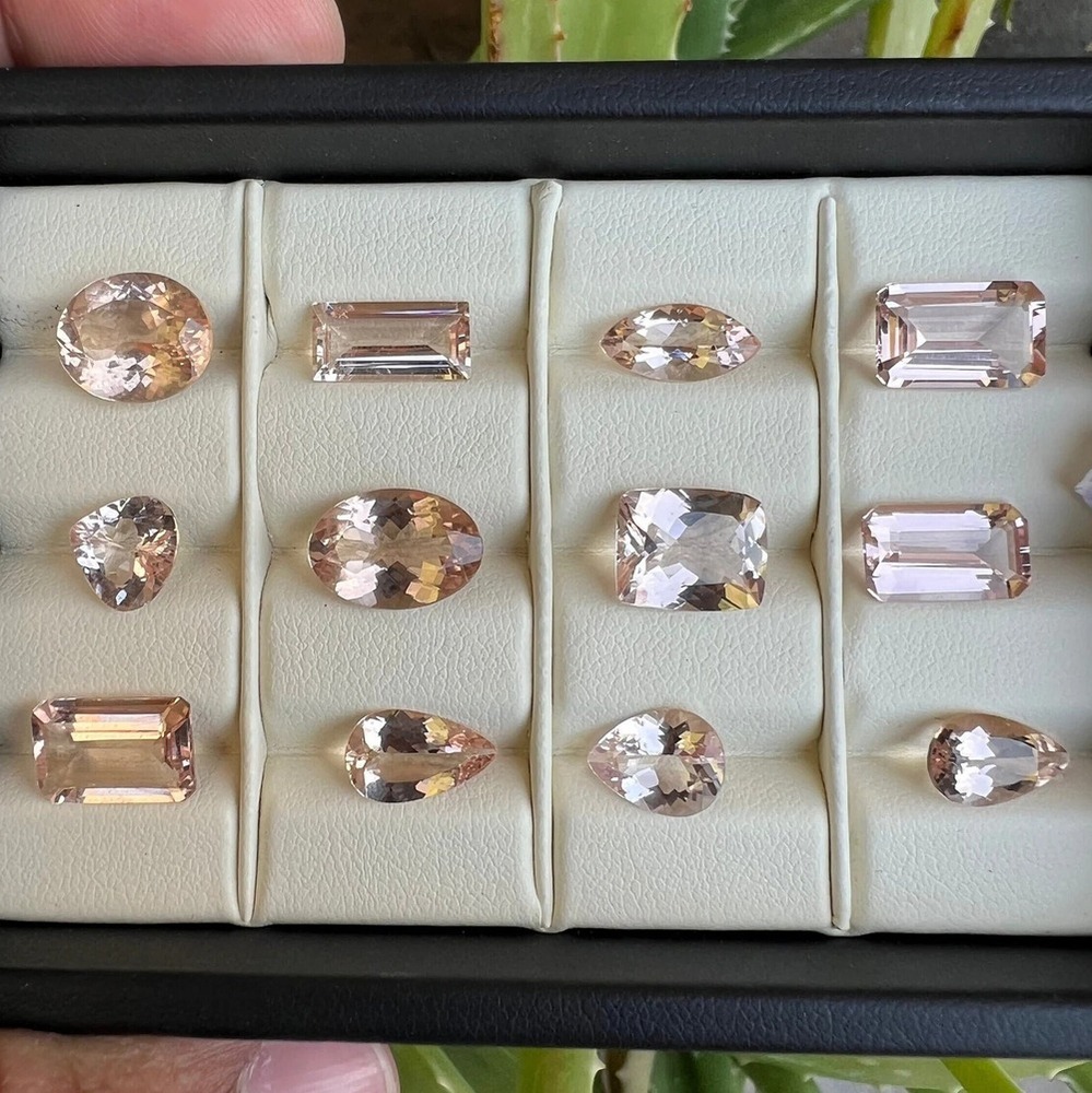 Natural Morganite Gemstone - Grade: Industrial