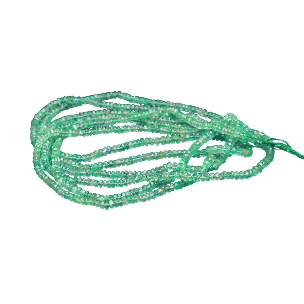 Green Natural Emerald Beads - Beads Material: Porcelain