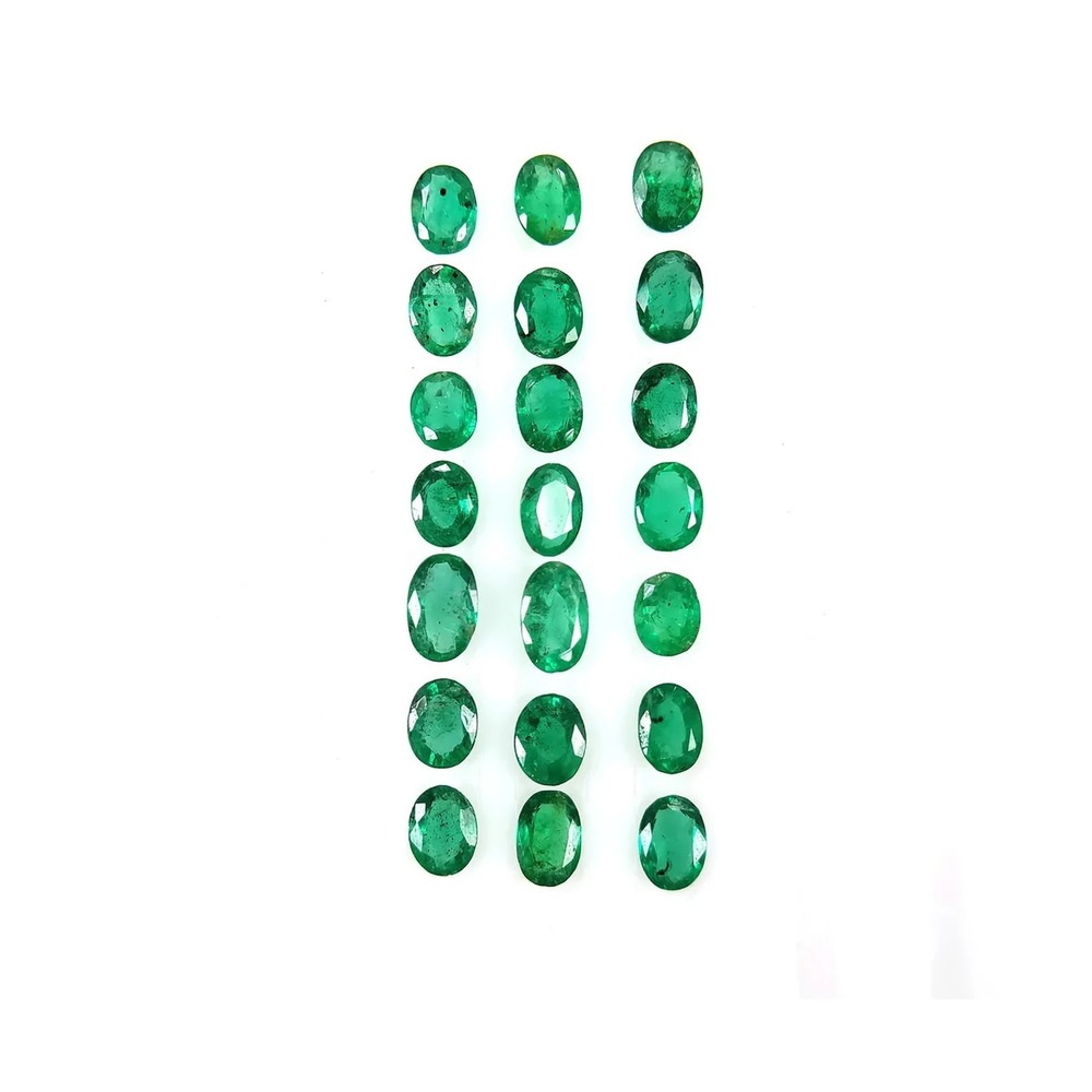 Green Natural Emerald Cut Beads - Beads Material: Porcelain