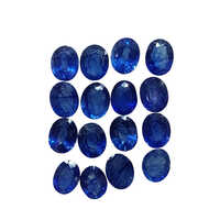 Oval Natural Blue Sapphire Beads