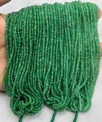 Natural Emerald Beads - Beads Material: Porcelain