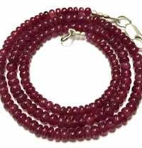 Natural Ruby Beads - Beads Material: Porcelain