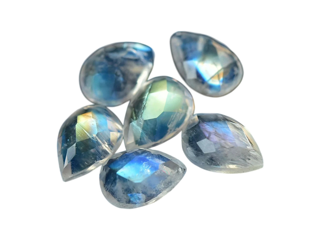 Natural White Rainbow Cute Pairs Beads - Beads Material: Porcelain