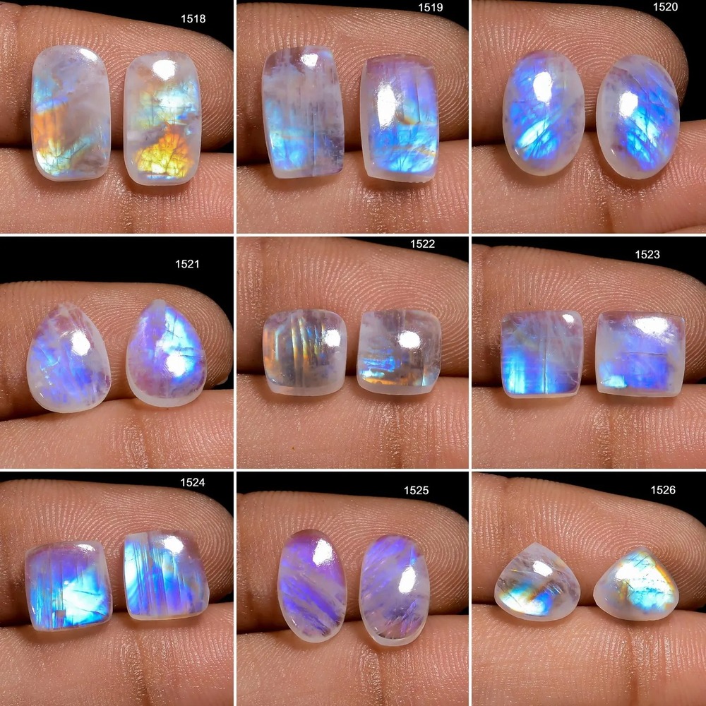 Natural White Rainbow Pearls