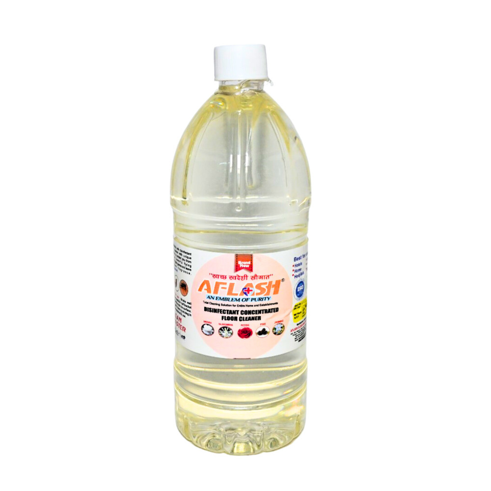1000Ml Disinfectant Concentrated Floor Cleaner - Color: Transparent