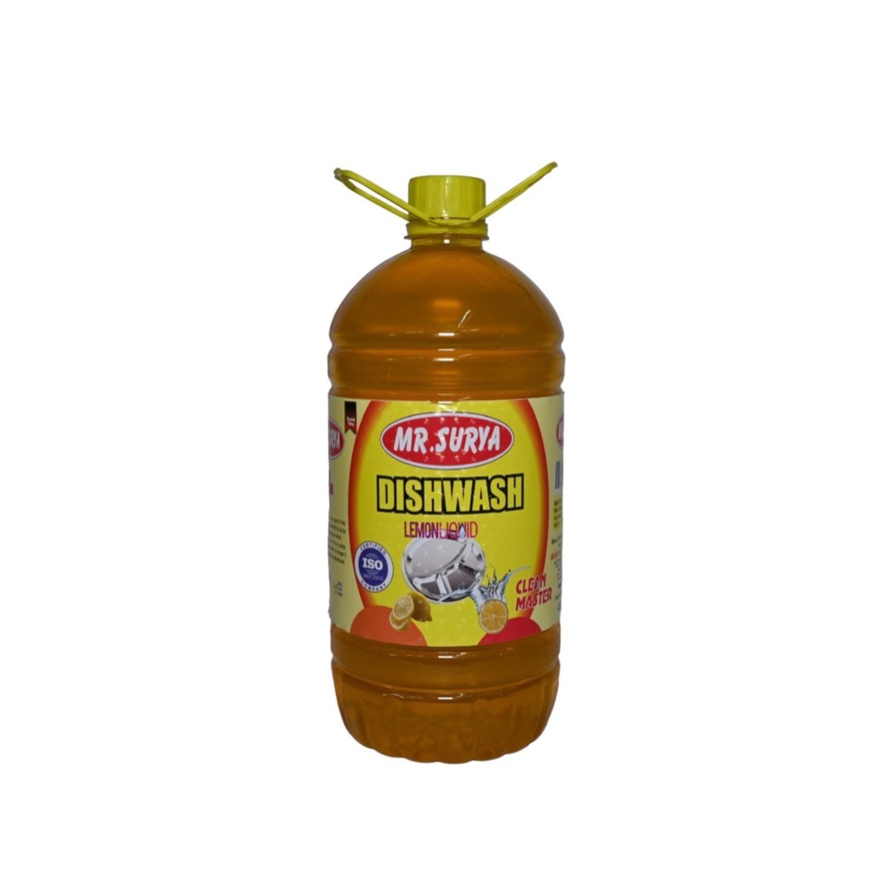 Mr Surya Lemon Liquid Dishwash - Color: Yellow