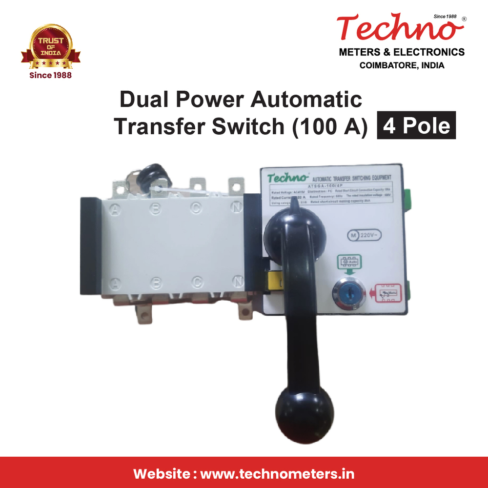 Techno Automatic Transfer Switch 100 A