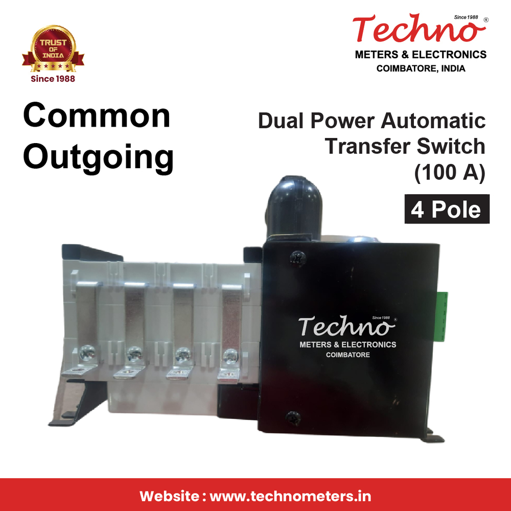 Techno Automatic Transfer Switch 100 A