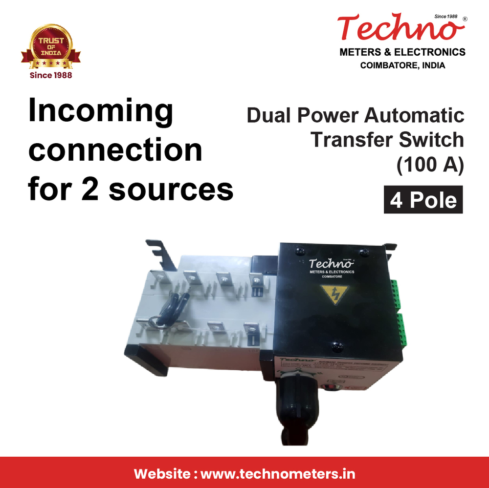 Techno Automatic Transfer Switch 100 A