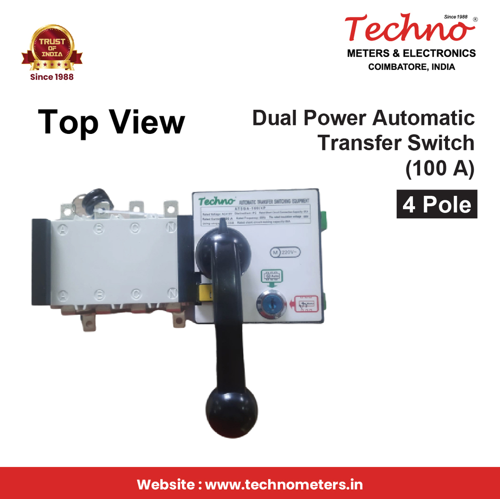 Techno Automatic Transfer Switch 100 A
