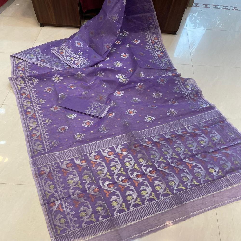 Handloom Saree - Color: Multi Colour