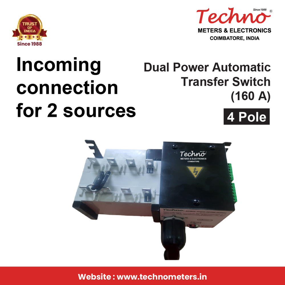Techno Automatic Transfer Switch 160 A