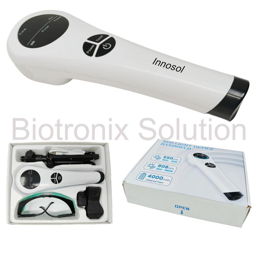 Physiotherapy Laser Therapy Device 808Nm+650Nm With Safety Goggle - Age Group: Elders