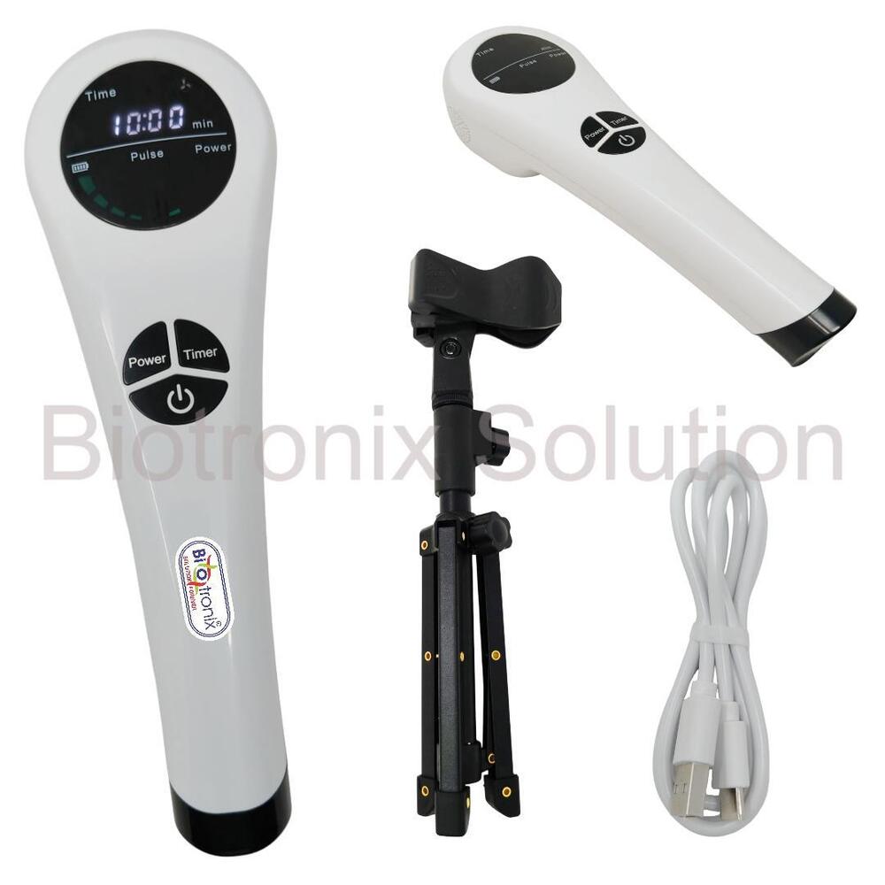 Physiotherapy Laser Therapy Device 808nm+650nm with Safety Goggle