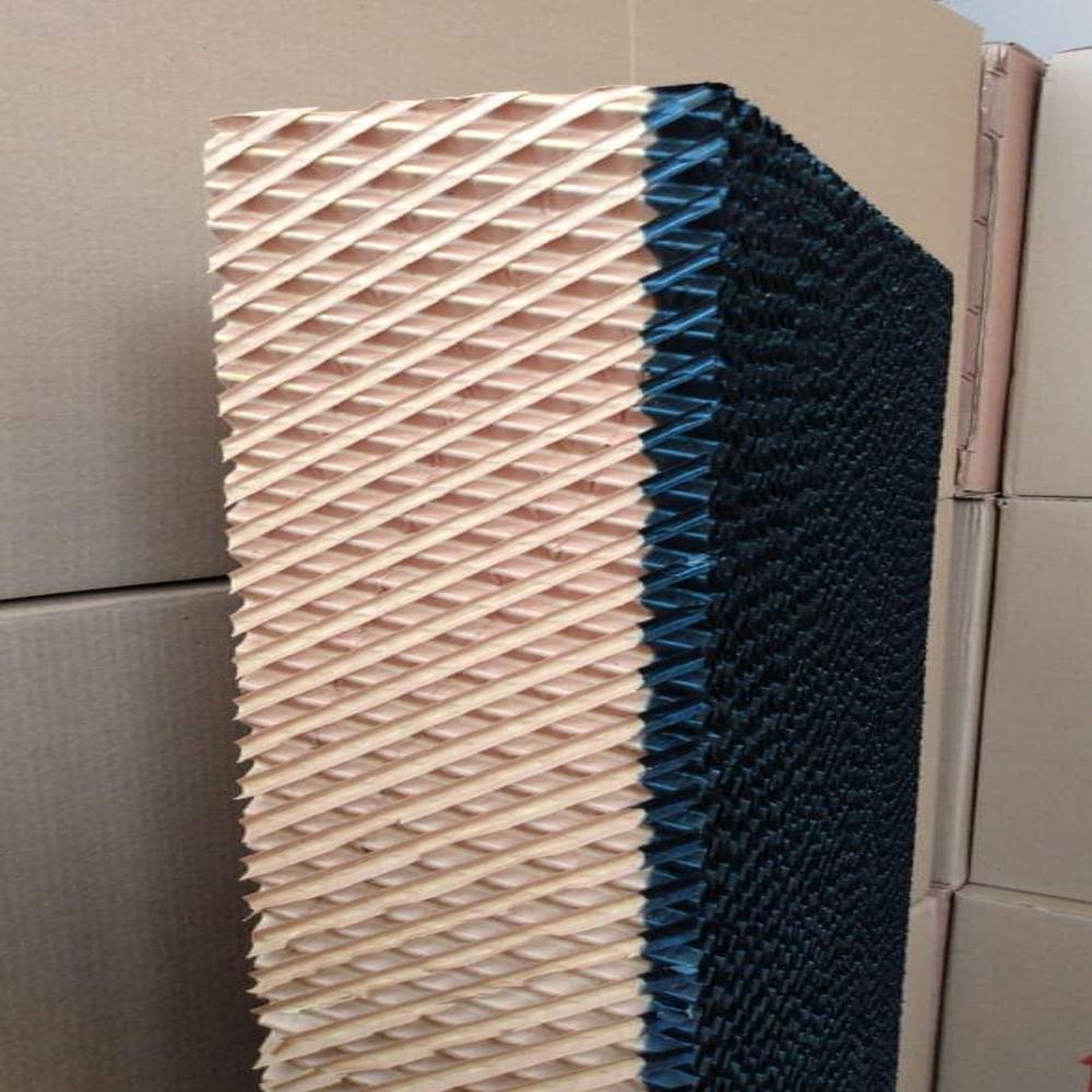 Black Coated Evaporative Cooling Pad - Economical Solution For Airflow, 220v Operation | Ideal For Mushroom Farming, Poultry And Livestock Farms, Easy Installation, Low Maintenance