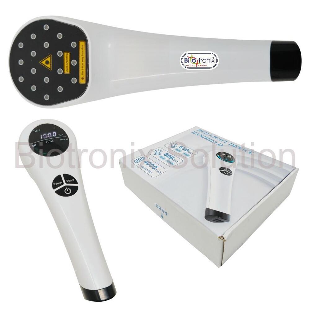 Multi-Diode Laser Therapy Machine with 18 Laser Tubes & USB-C Charging