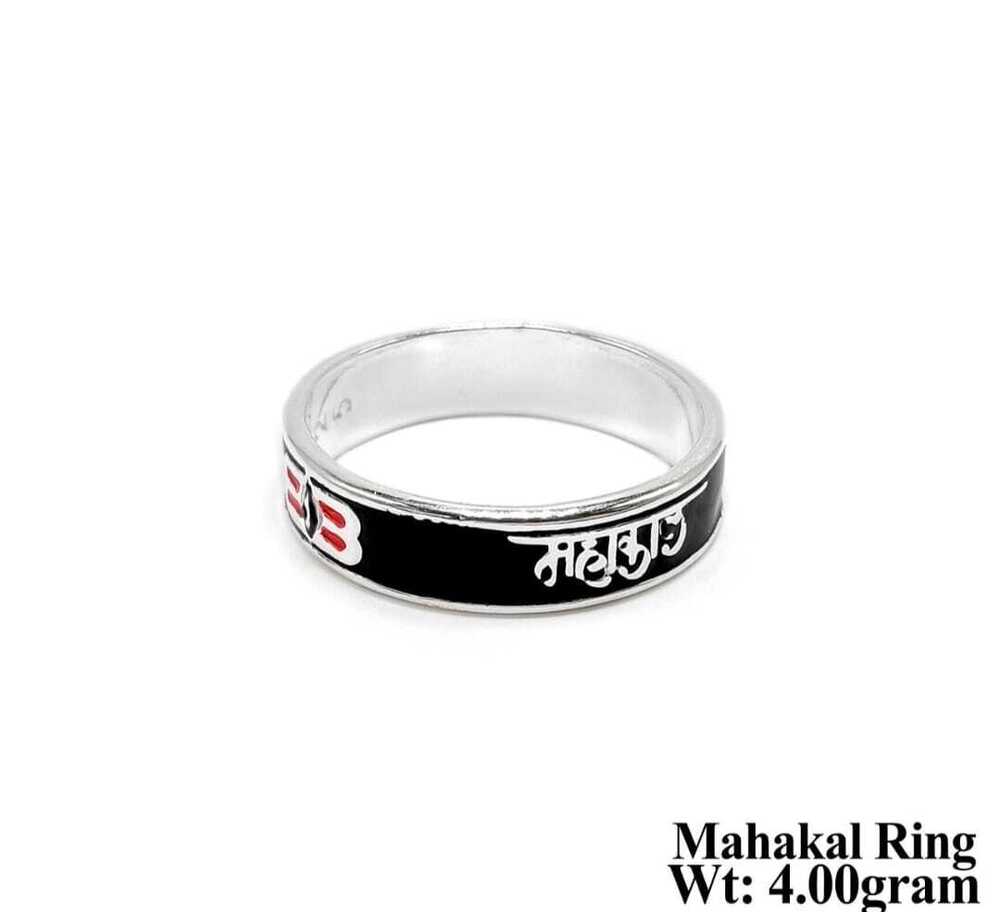 92.5% New Design Silver Mahakal Ring