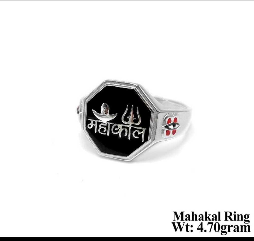 92.5% New Design Silver Mahakal Ring