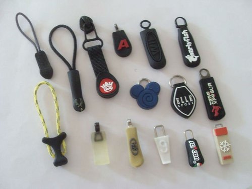 पीवीसी सॉफ्ट रबर ज़िपर पुलर