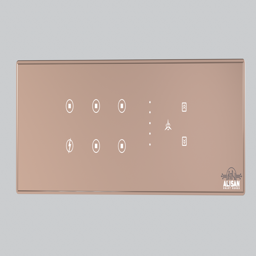 Touch 6 Switch (1-25A) 1 Fan 8 Module