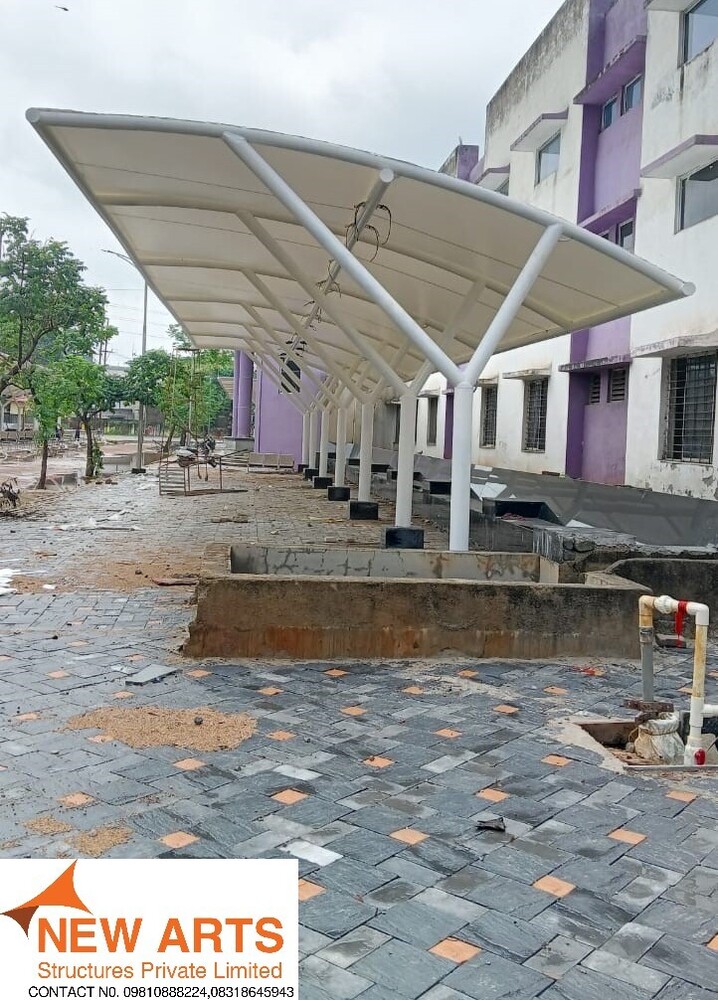 Garden Two Wheeler Parking Shed