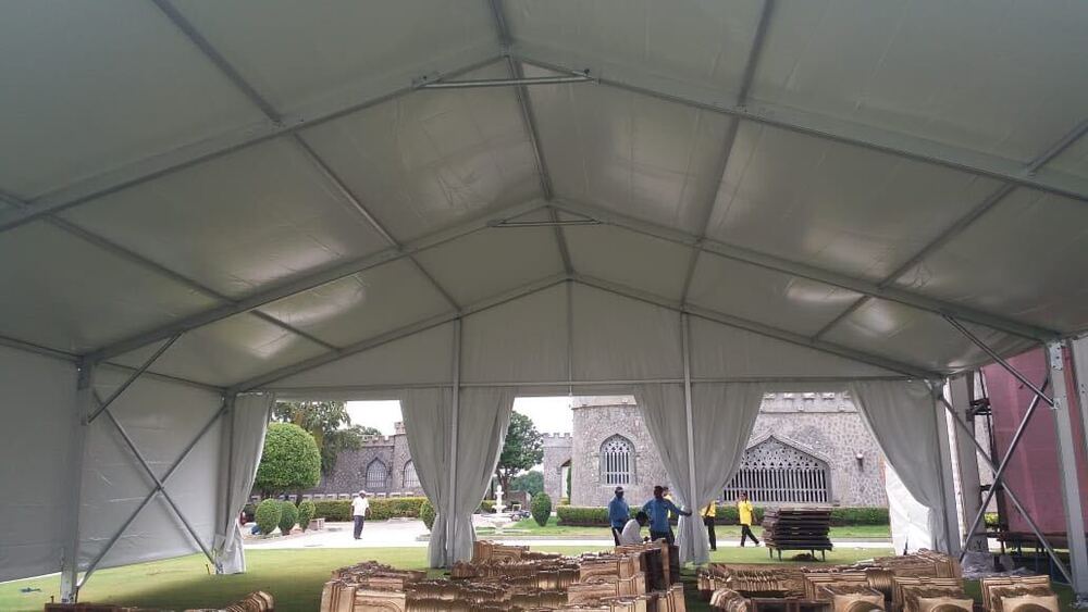 aluminium german hanger tent