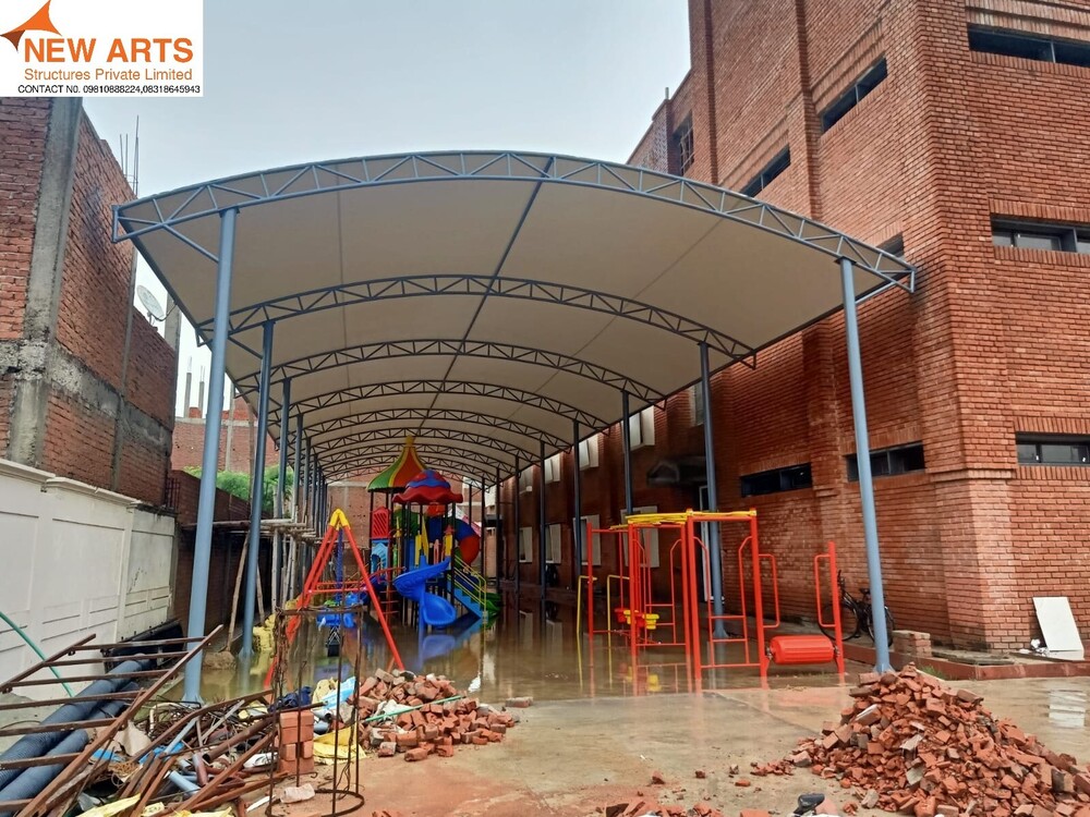 Tensile Fabric Structures - Color: White