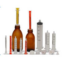 Oral Syringe With Adapter - Color: White