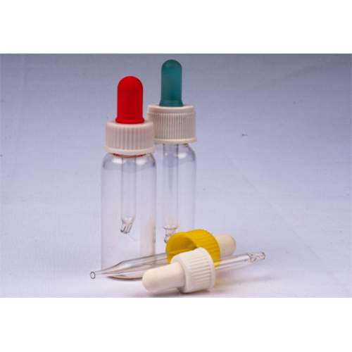 Diagnostic Glass Dropper Bottle - Color: Transparent