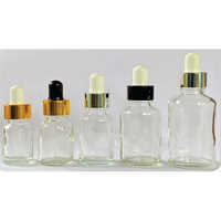 Clear Glass Dropper Bottle