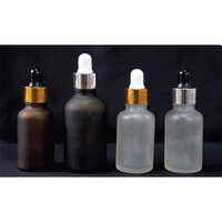 Frosted Glass Dropper Bottle