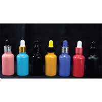 Color Coated Glass Dropper Bottle