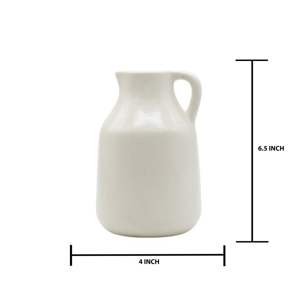 Ceramic Milk Jug Vase