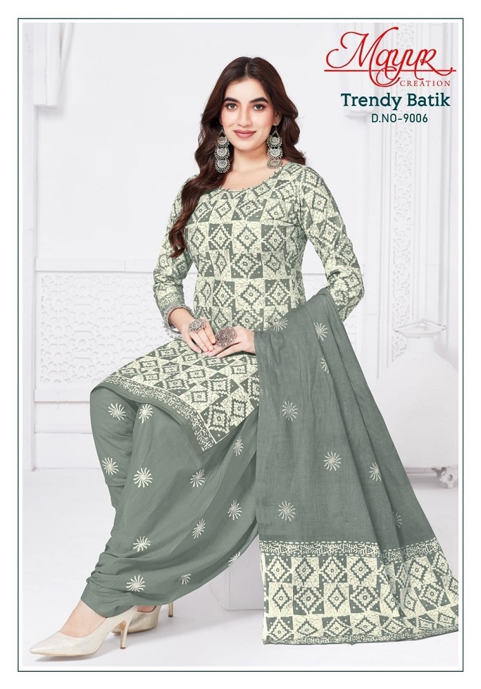 Mayur Trendy Batic Vol-9  Dress Material
