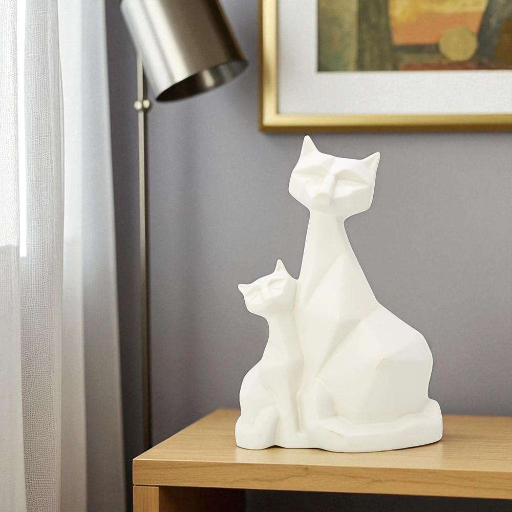 Ceramic Cat White