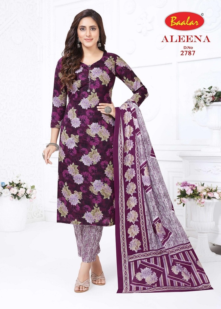 Baalar Aleena Vol-27  Dress Material