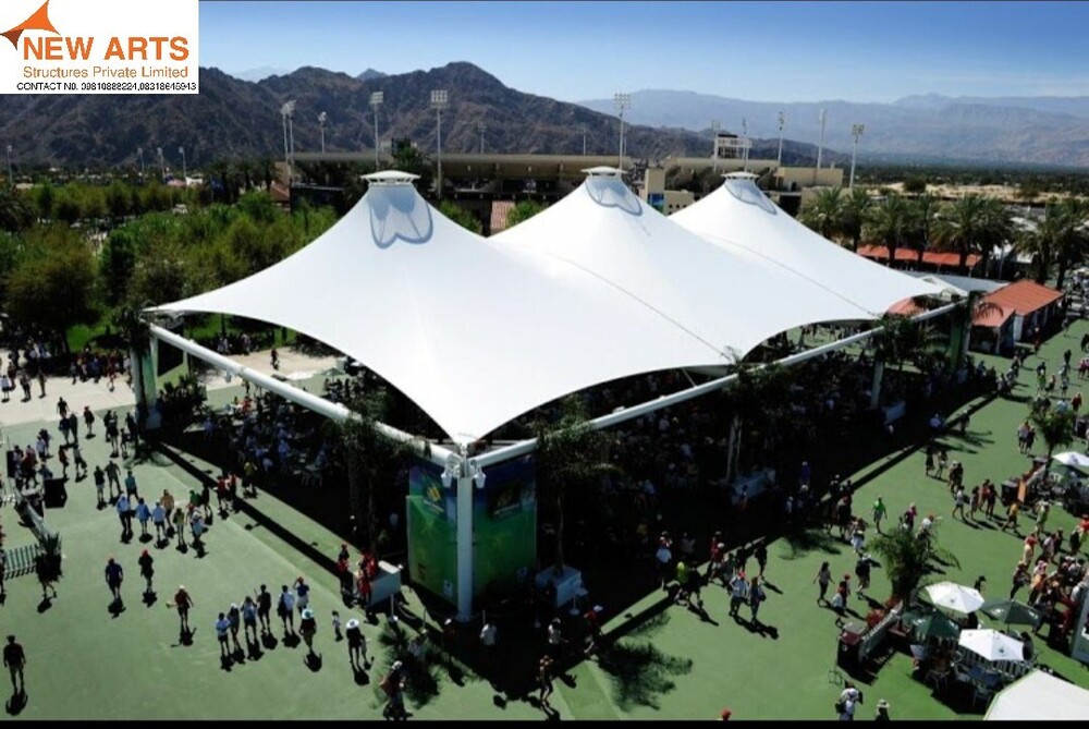 Modular FRP Marriage Hall Tensile Structures