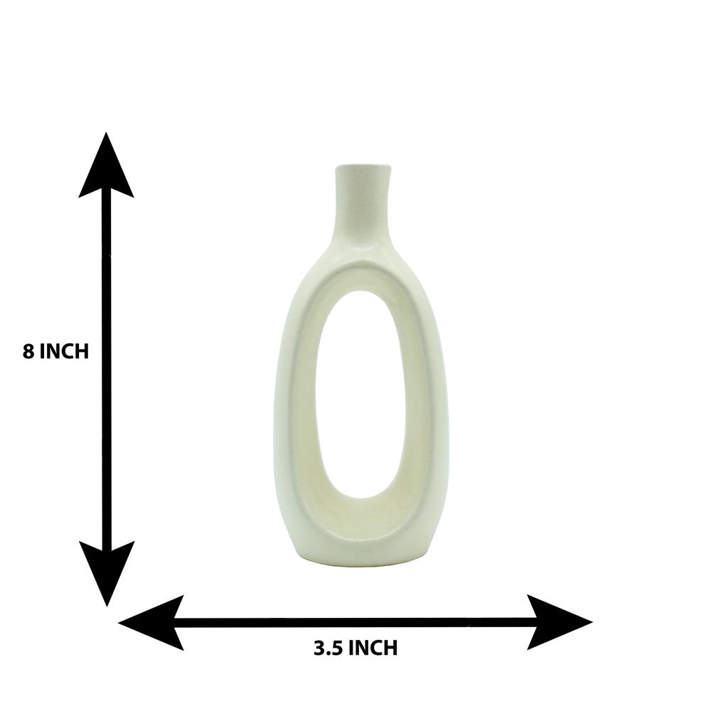 Ceramic Kieko Donut Vase