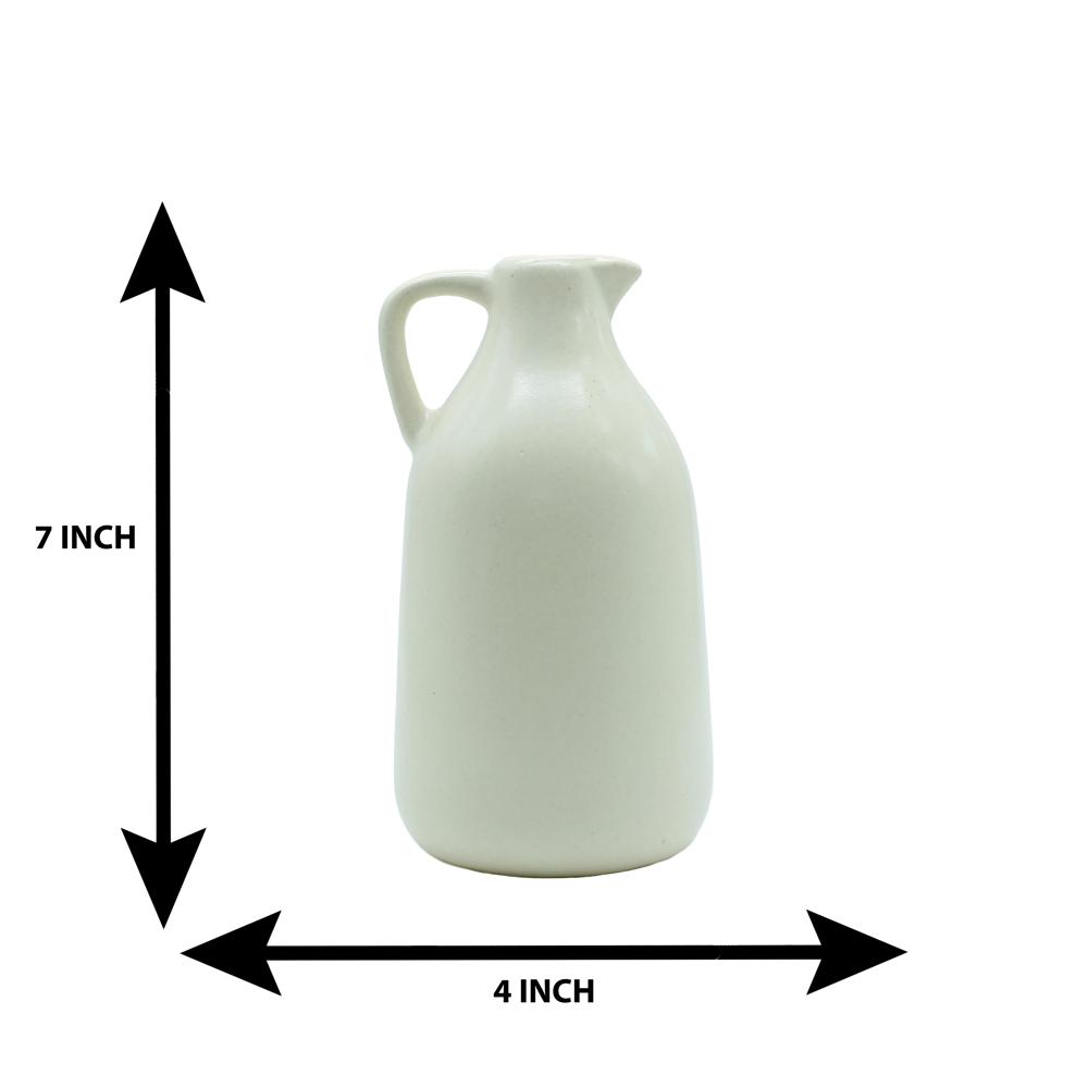 Ceramic Milk Jug Vase
